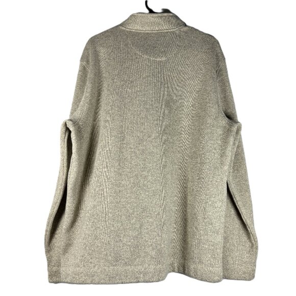 Van Heusen Men’s XL Quarter Zip Y2K Inspired Grampcore sweater - Picture 2 of 6